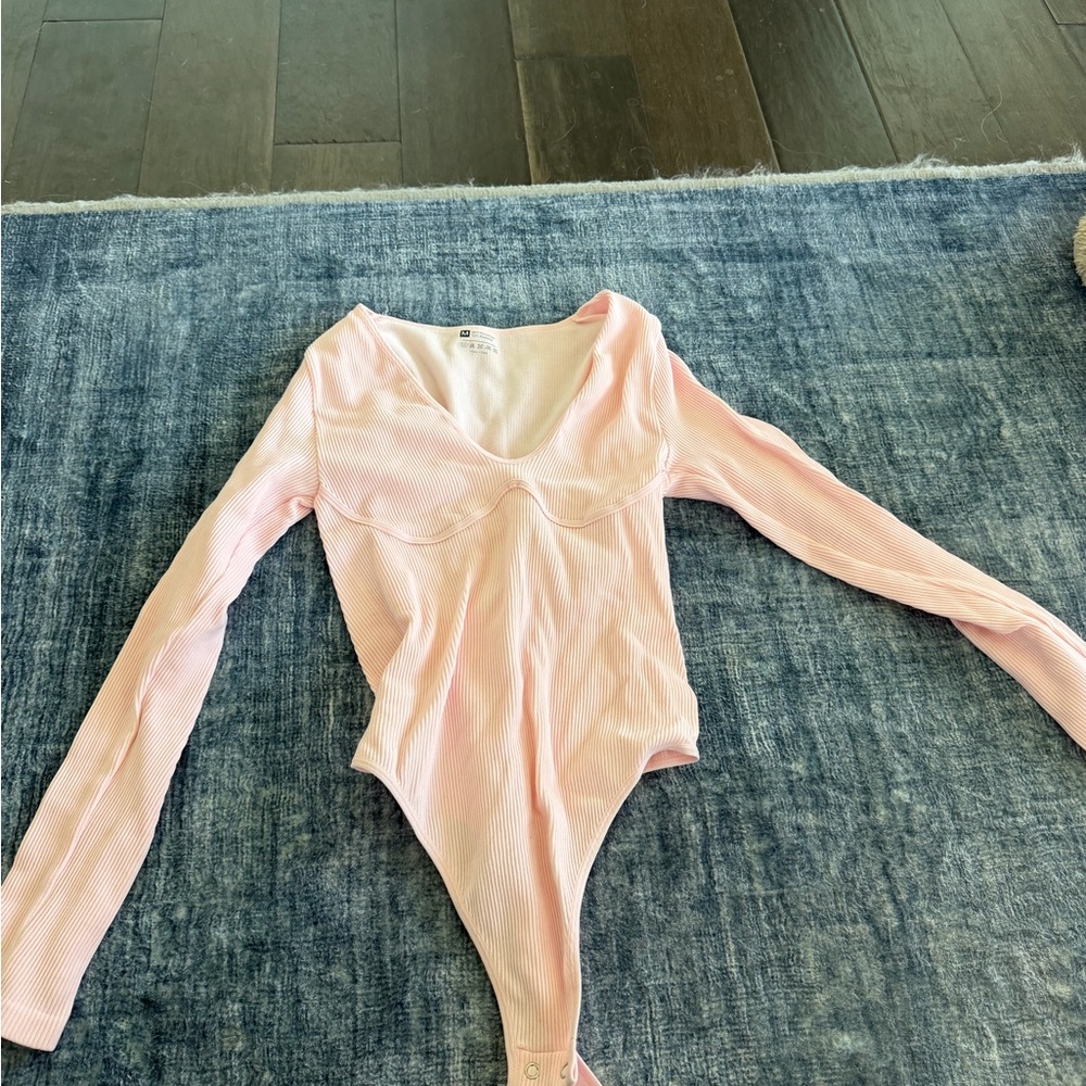 Pink Long Sleeve Bodysuit